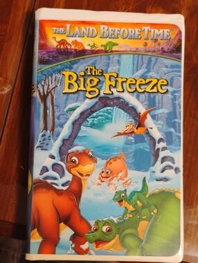 Universal Black VHS Tape with White Center Label